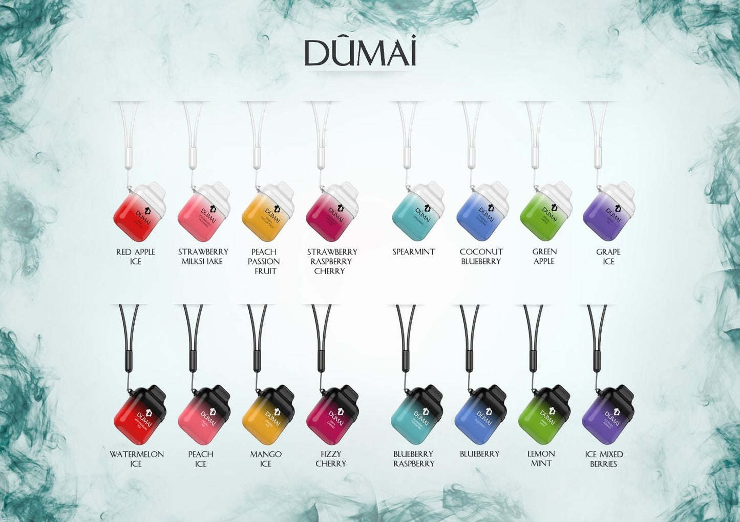 Dumai Vape Cubes – Einweg E-Zigarette – 600 Züge – 20 mg Nikotin – Verschiedene Sorten