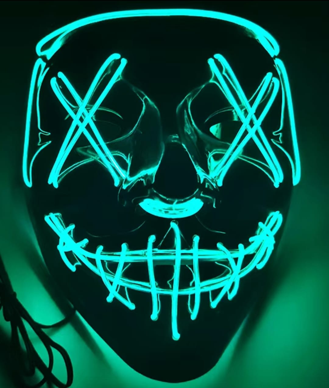 LED Halloween Maske – Der Purge-Style für deinen Auftritt im Dunkeln!