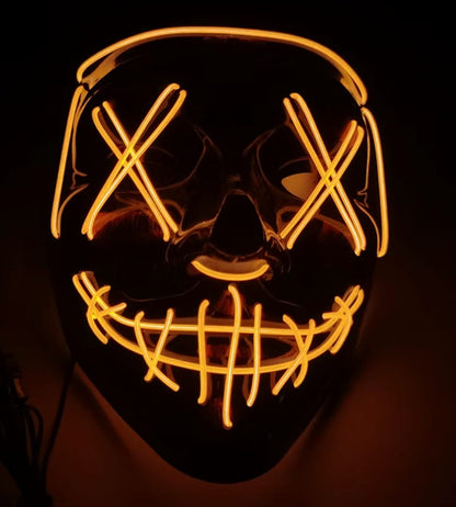 LED Halloween Maske – Der Purge-Style für deinen Auftritt im Dunkeln!